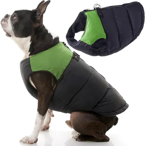 Vista 9 de Arnés de elevación con chaleco acolchado Gooby para perro - Negro, X-Pequeño
