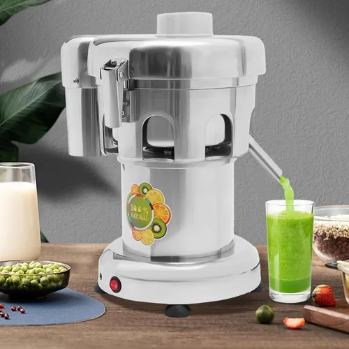 Vista 6 de Xuthusman Extractor automático de jugo, exprimidor de prensa fría autoalimentada con separación automática de pulpa para frutas enteras, alto