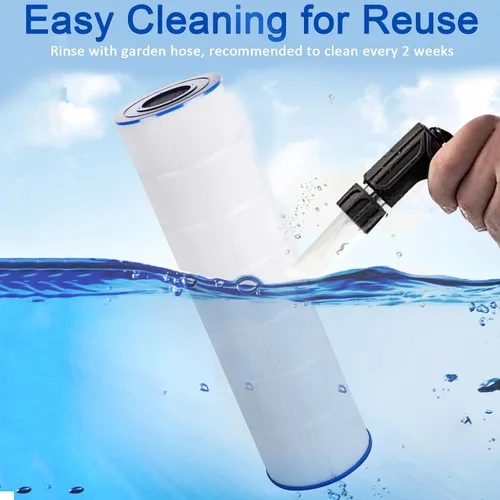 Vista 5 de PELLUCID Filtro de piscina compatible con Jandy CS250, Unicel C-8425, R0462500, PJANCS250, Unicel C-8418, Filbur FC-0824, cartucho de filtro de 250