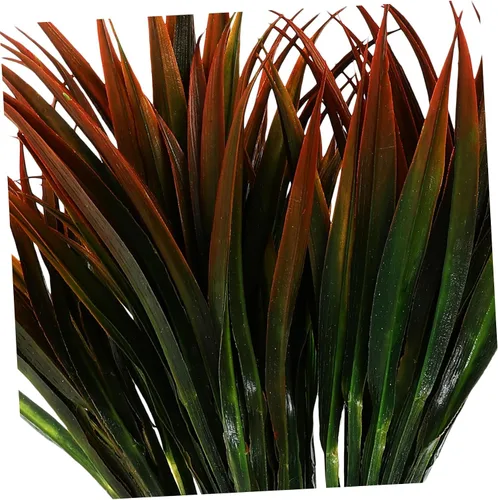 Vista 2 de Decoraciones de boda 6pcs Chlorophytum Arreglos florales de plástico Decoración de boda