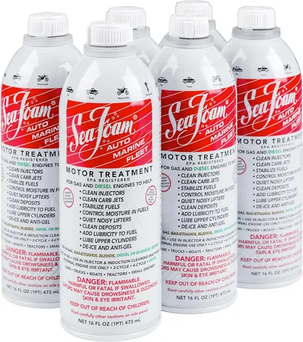 Vista 14 de Sea Foam Aditivo de combustible y aceite para tratamiento de motores, SF16, 16 onzas, paquete de 4 Pack de 4
