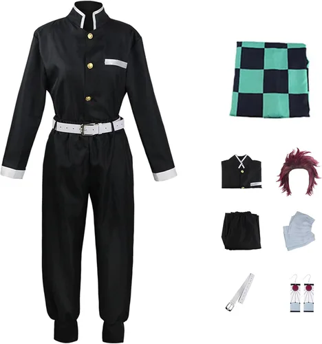 Vista 7 de UZAIN Disfraz de cosplay de anime, kimonos, uniforme de Halloween Traje-2