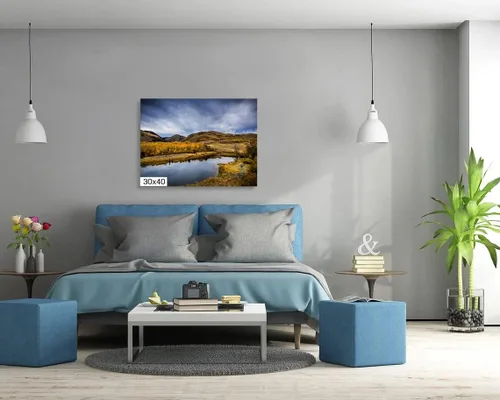 Vista 6 de Fall in Wyoming - Print/Canvas/Acrylic/Metal (Acrylic Print, 16x20 Inches)