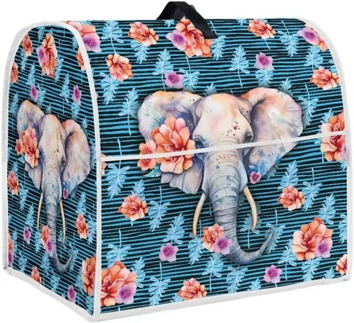 Vista 17 de Butterfly Kitchen Aid - Funda acolchada para batidora de pie, se adapta a todos los modelos de cabezal inclinable y elevador de tazón, tela