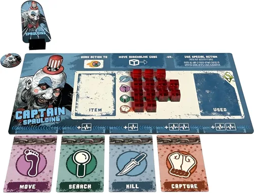 Vista 4 de Trick Or Treat Studios Rob Zombie's House of 1000 Corpses Juego de mesa