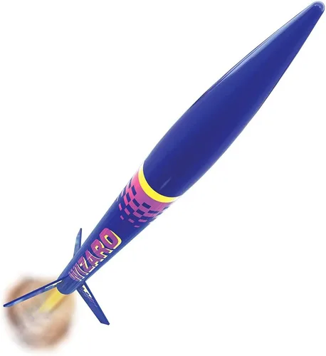 Vista 4 de Estes Wizard Cohete Modelo Volador Paquete a Granel (Paquete de 12) Guía de Alineación de Aletas