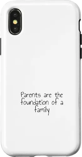 Vista 5 de iPhone 16 Parents are the foundation of a family Case