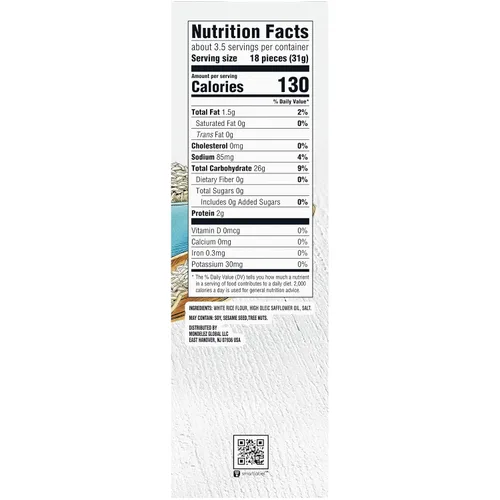 Vista 15 de Good Thins Galletas de arroz simplemente saladas sin gluten, 3.5 onzas (Paquete de 3)
