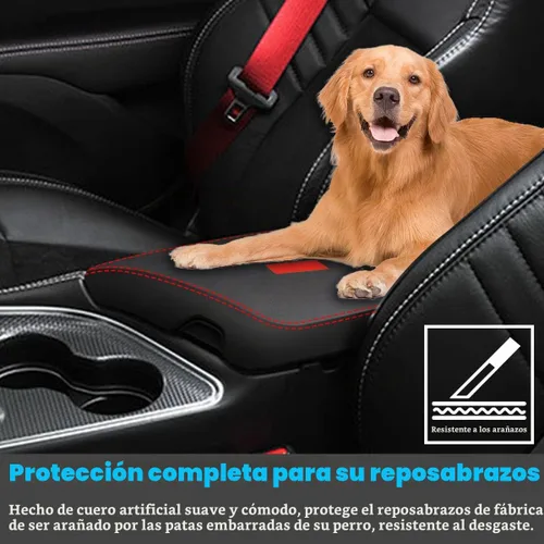 Vista 3 de para Dodge Challenger 2015-2023 Funda para Reposabrazos de Coche, Resistente al Agua, Fundas para Consola Central, Fundas de Protección contra