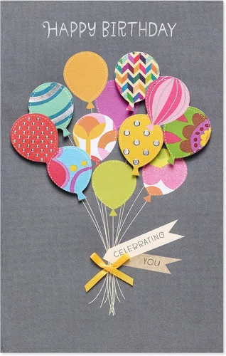 Vista 4 de American Greetings - Tarjeta de cumpleaños (Celebrando a ti)