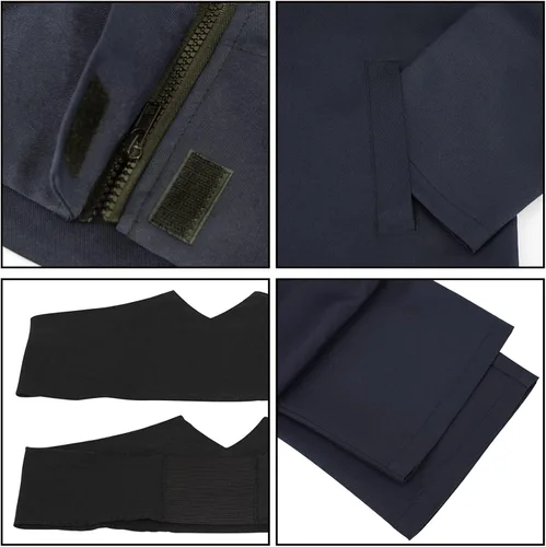 Vista 3 de DigiTizerArt Disfraz de anime para hombre, uniforme de cosplay, disfraz de Halloween, uniforme con máscara de ojos vendados
