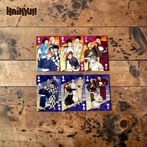 Vista 4 de GEAnimation Haikyuu!! Juego de cartas grupo 5
