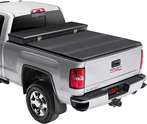Vista 3 de RealTruck Extang Solid Fold 2.0 Toolbox Cubierta rígida plegable para caja de camioneta 84653 Se adapta a Chevy/GMC Silverado/Sierra 2020