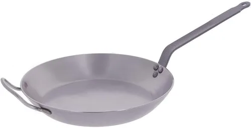Vista 10 de De Buyer - 5110.18 - Estufa 'Carbon Plus' Round Lyonnaise Cup - Pluma de cola remachada - Hoja de acero blanco diámetro 7.1 in