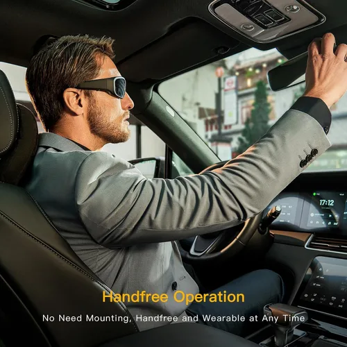 Vista 3 de OhO sunshine 4K UHD Camera Sunglasses, Record-While-Charging, Water Resistant, UV Protection Lenses, Unisex