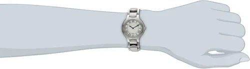 Vista 2 de EBEL 1216037 "Beluga" Reloj de acero inoxidable con pulsera de eslabones para mujer, plateado, Movimiento de cuarzo