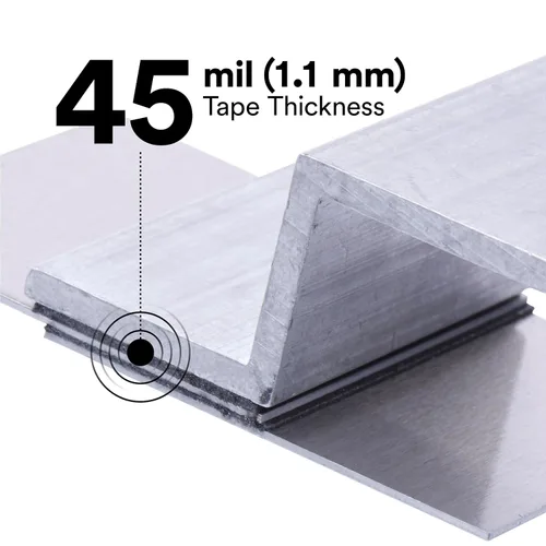 Vista 6 de 3M Cinta de espuma VHB 4611, gris oscuro, doble cara, permanente, duradera a largo plazo, resistente a altas temperaturas, 0.47 pulgadas x 36 yardas