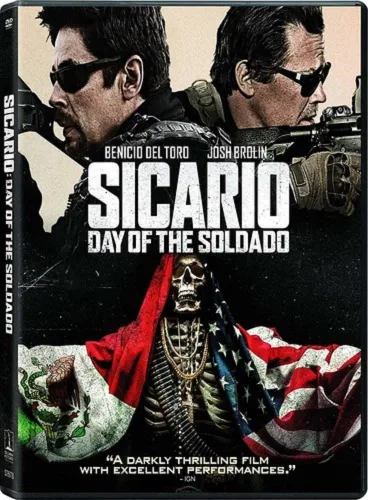 Vista 4 de Sicario One 1 Two 2 Day Of The Salado DVD Double Feature Includes Glossy Print Movie Take Art Card