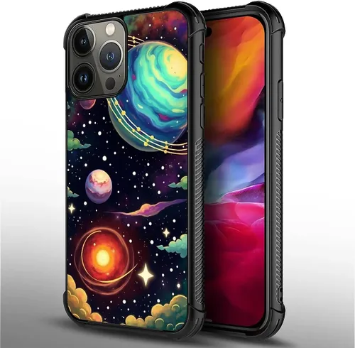 Vista 901 de Funda compatible con iPhone 15, diseño de elefantes africanos, diseño increíble a prueba de golpes, antiarañazos, carcasa trasera de policarbonato
