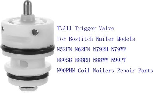 Vista 2 de Qissiq TVA11 Válvula de gatillo para modelos Bostitch Nailer N52FN N62FN N79RH N79WW N80SB N88RH N88WW N90PT N90RHN Clavadoras de bobina Piezas