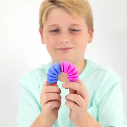 Vista 2 de KRUMPLES Fidget Plungy - Diversión para ansiedad sobre la marcha, paquete de 6
