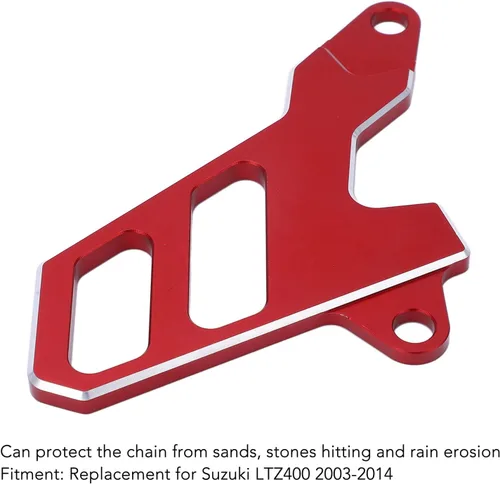 Vista 2 de Fydun Protector de piñón delantero Motocicleta Protector de cadena de piñón delantero Cubierta de piñón del motor delantero para Suzuki LTZ400