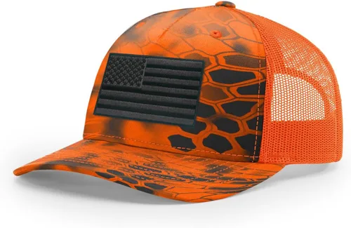 Vista 51 de Joe's USA Richardson 112 - Gorras de camionero con parche gráfico personalizado - Gorras estructuradas de cinco y seis paneles Richardson Premium