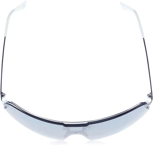 Vista 4 de Rocawear R1487 Mod Uv Protective Rectangular Metal Vented Shield Sunglasses. Gifts for Men with Flair, 135 Mm