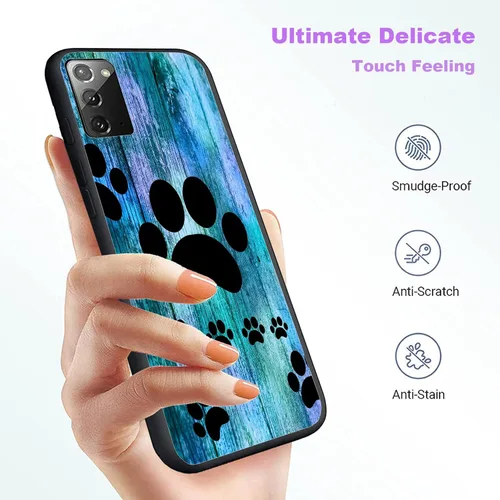 Vista 2 de Funda para Galaxy Note 20 5G, ultrafina, a prueba de caídas, suave y lisa, de silicona líquida, adecuada para Samsung Galaxy Note 20 5G de 6.7