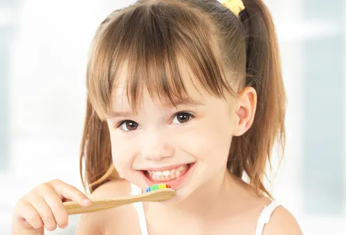 Vista 6 de VERSAINSECT C - Cepillos de dientes naturales biodegradables ecológicos para niños, paquete de 4, numerados