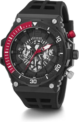 Vista 5 de GUESS Sporty Silicone Watch