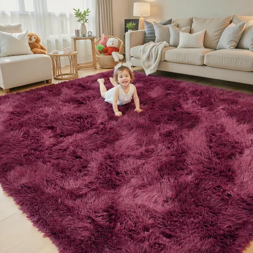 Vista 14 de Alfombras pequeñas de 2 x 3 pies, alfombra negra para dormitorio, alfombra moderna de pelo largo, alfombra pequeña, alfombra de noche esponjosa