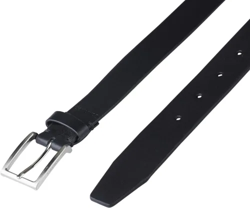 Vista 4 de Calvin Klein Cinturón de vestir para hombre plateado