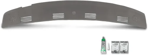 Vista 10 de PIT66 Cubierta para salpicadero compatible con Dodge Ram 1500 2500 3500 2003, 2004, 2005, color negro