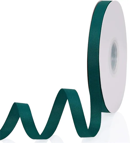 Vista 43 de Cinta de grogrén de doble cara de color liso azul bebé de 1-1/2 pulgadas x 50 yardas para envolver regalos, bodas, fiestas, manualidades, lazos