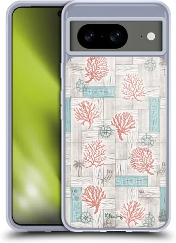 Vista 14 de Head Case Designs Officially Licensed Paul Brent Agate Mermaid Coastal Gel Case [Military Grade Protection] Compatible with Google Pixel 8 and