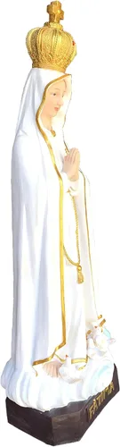 Vista 2 de Virgen De Fatima - Figura religiosa de 36.0 in, estatua de Nuestra Señora de Fátima