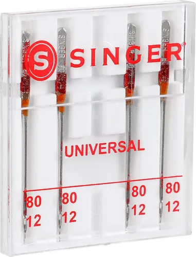 Vista 4 de SINGER Agujas universales para máquina de coser de bordado, 80/12, 5