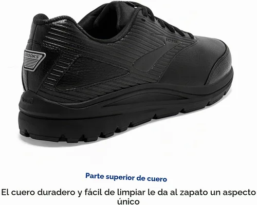 Vista 4 de Brooks Addiction Walker 2 Zapatilla de caminar para mujer Negro/Negro