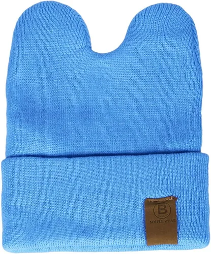 Vista 3 de BASICO Gorro unisex para bebé con orejas de gato y conejo