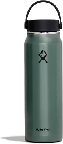 Vista 17 de Hydro Flask 24 Oz Botella de agua de la serie Trail ligera con tapa Flex ancha Obsidian - Botella de agua para senderismo