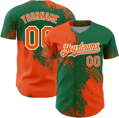 Vista 30 de Camiseta de béisbol personalizada con patrón de cepillo de béisbol, camisas de béisbol personalizadas, uniforme deportivo, número de nombre cosido