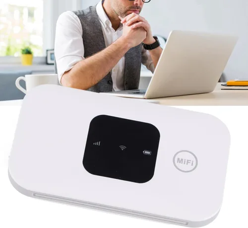 Vista 3 de Enrutador WiFi portátil 4G LTE móvil desbloqueado de bolsillo WiFi Internet de alta velocidad para viajes usuarios de automóviles de negocios ligero