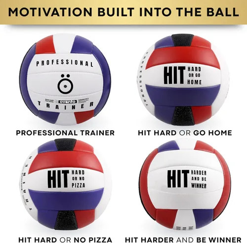 Vista 7 de OVANTO Volleyball Training Equipment Aid – Adjustable Practice Volleyball Kit