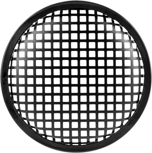 Vista 2 de 4 pares de parrillas de gofres de metal para subwoofer de 10 pulgadas, protector universal para cubierta de altavoz