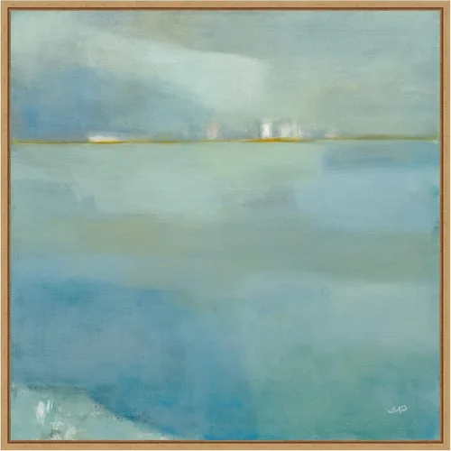 Vista 8 de Amanti Art Lienzo enmarcado para pared, 16 x 16 pulgadas, niebla y rocío por Julia Purinton, lienzo enmarcado para pared, obras de arte abstractas