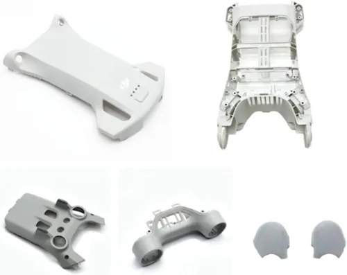 Vista 3 de Cuerpo Shell Marco medio superior/inferior/cubierta lateral delantera/trasera izquierda/derecha brazo motor para D-JI Mini 3 Pro Drone