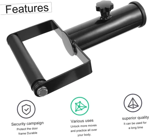 Vista 5 de INOOMP Accesorio de mango para barra multifuncional hombro muscular herramienta de ejercicio d Grip
