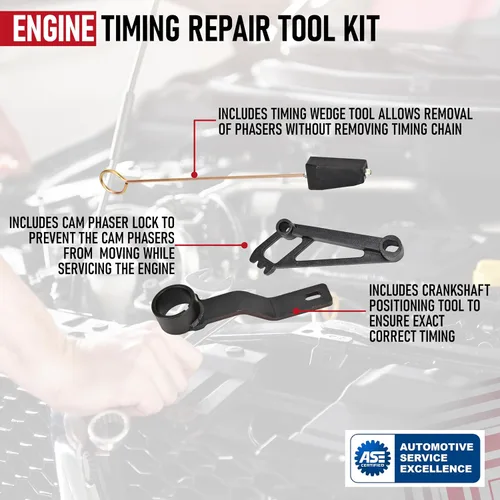 Vista 4 de AA Ignition - Kit de reparación de sincronización del motor - Compatible con vehículos Ford, Lincoln y Mercury con motores de 4.6L y 5.4L F-150