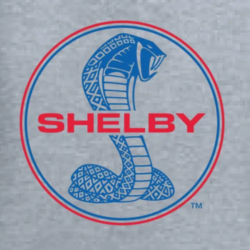 Vista 2 de Shelby Cobra USA Logo Emblema Powered by Ford Motors Cars and Trucks Camiseta para hombre